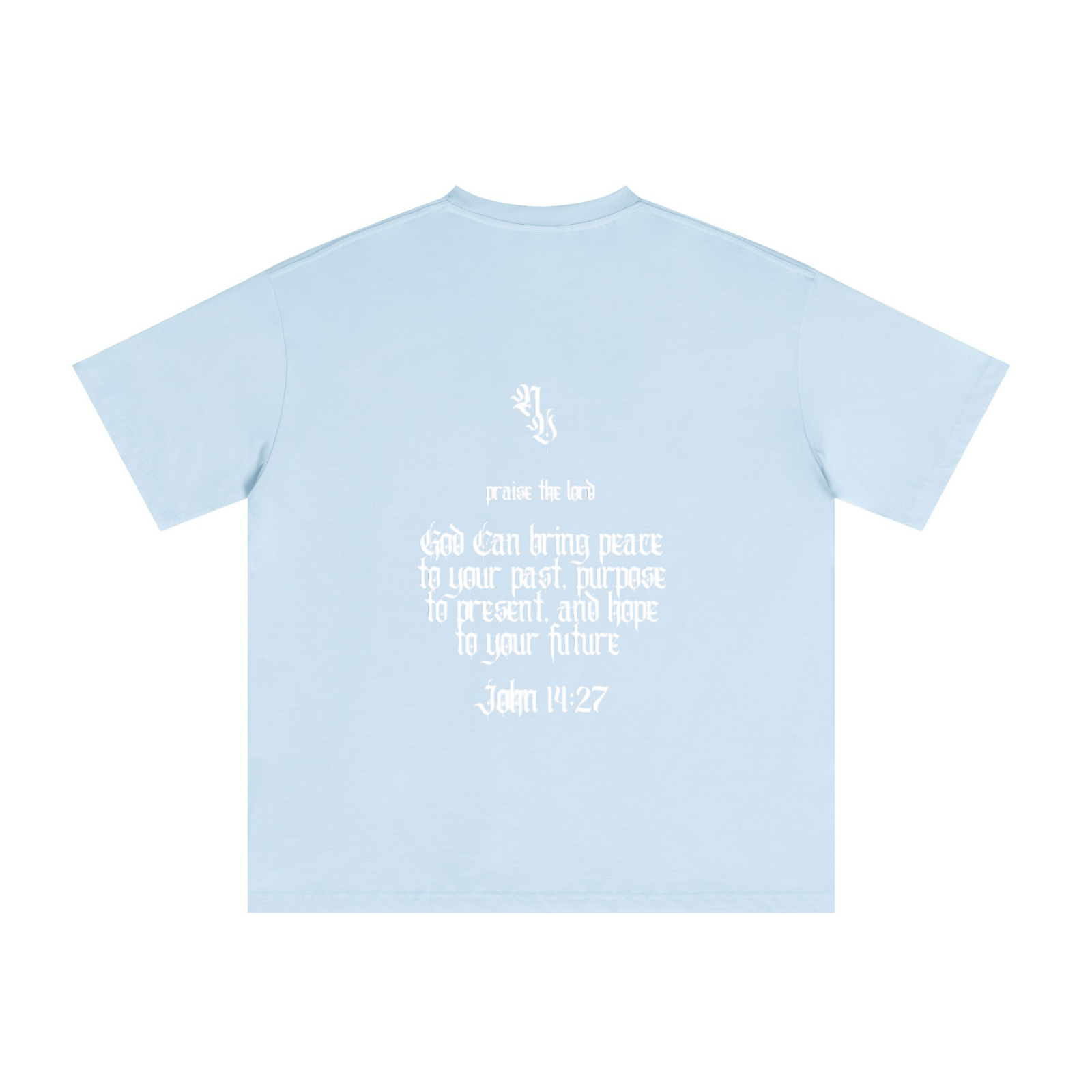 235GSM Men's Cool-Touch T-Shirt  Light blue