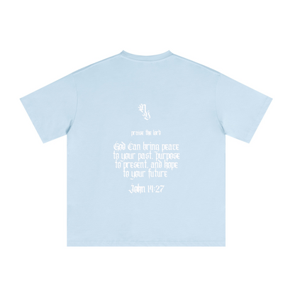 235GSM Men's Cool-Touch T-Shirt  Light blue
