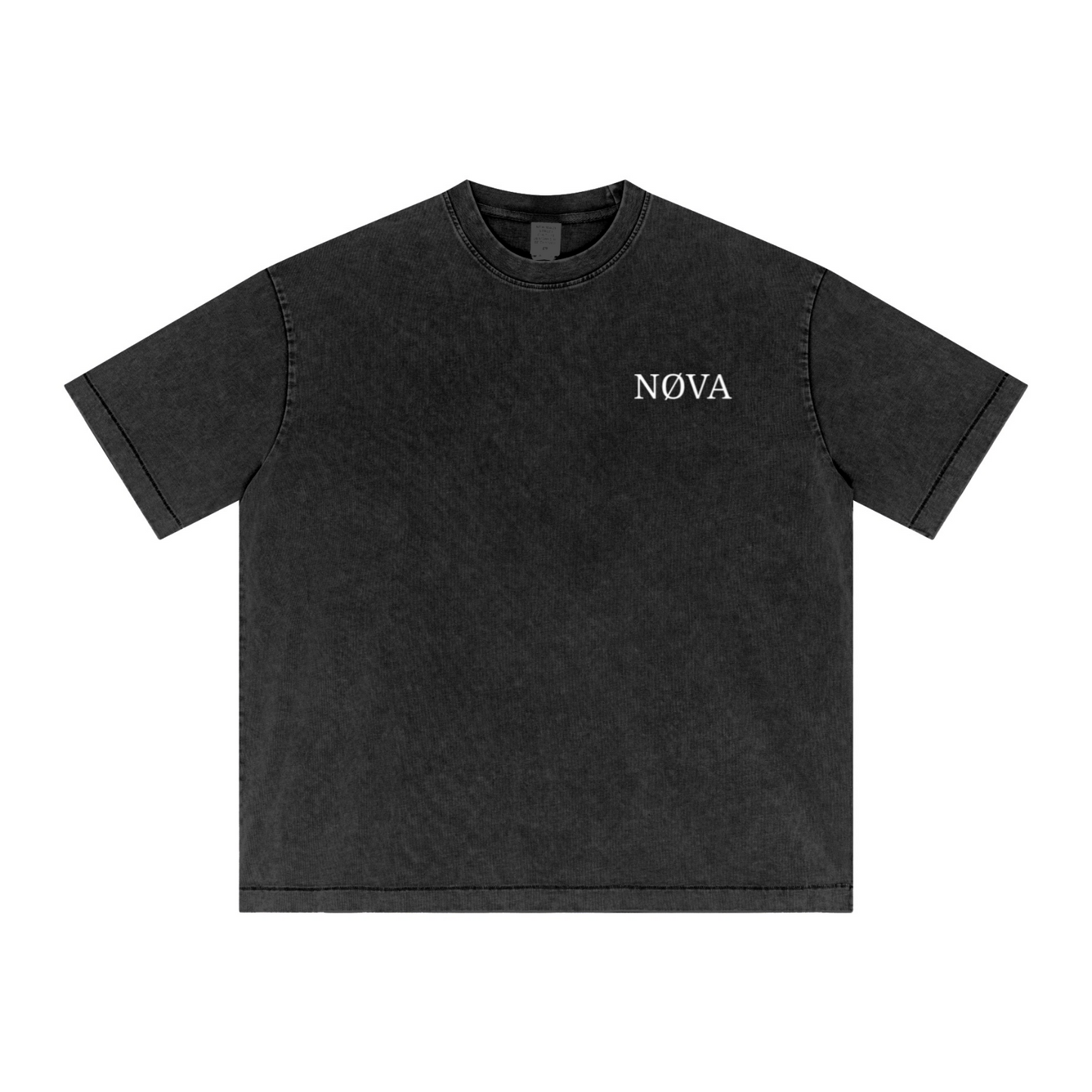 285GSM Vintage Snowflake Wash T-shirt Snow Wash